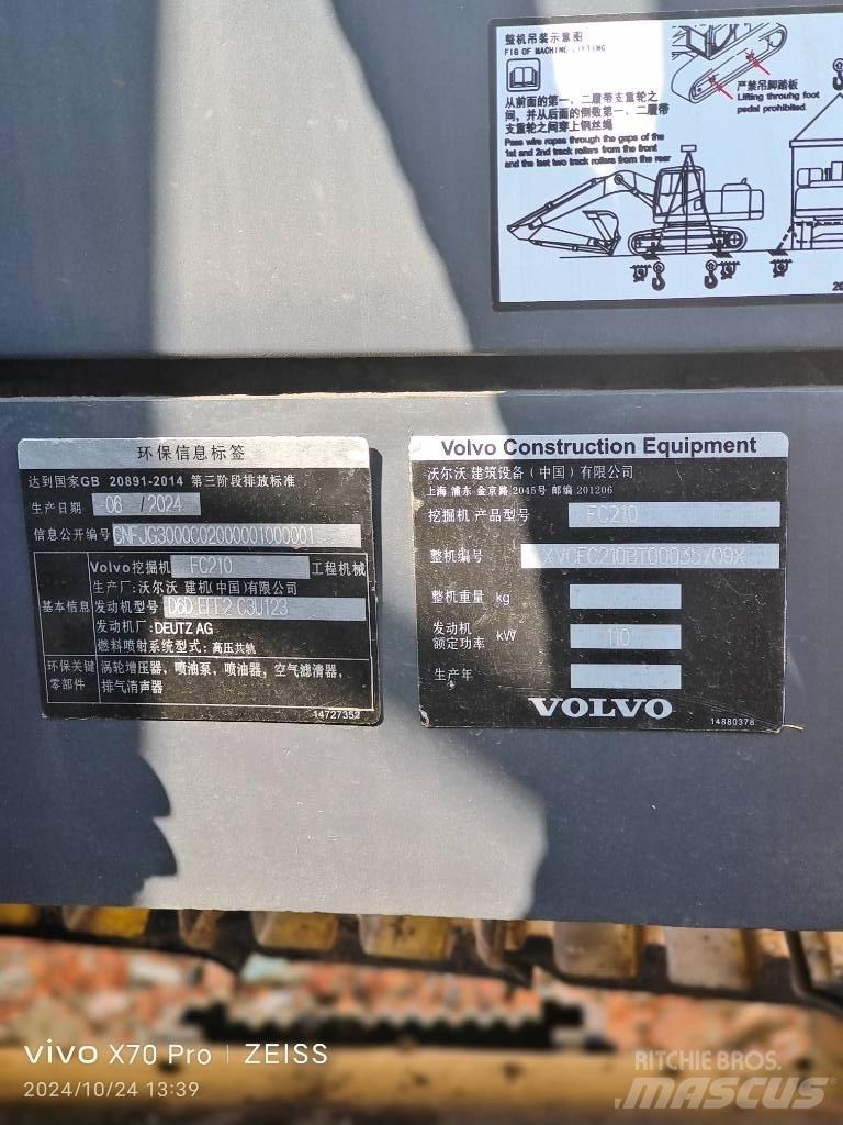 Volvo EC 210 Bandgrävare