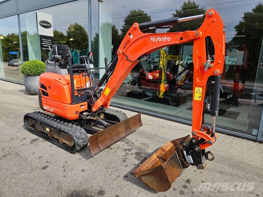 Kubota u17-3a Minigrävare < 7t