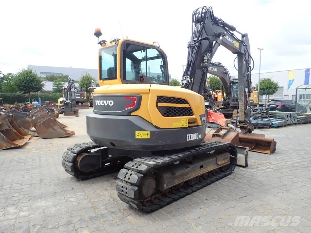 Volvo ECR 88 D Midigrävmaskiner 7t - 12t