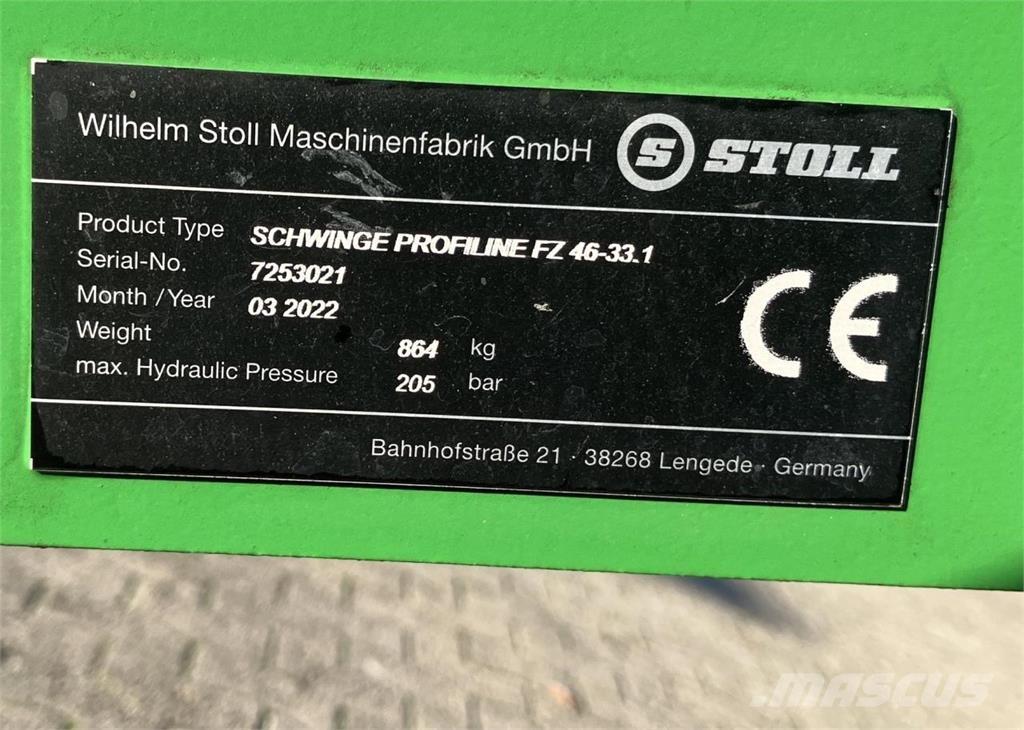 Stoll FZ 46-33.1 Frontlastare och grävare