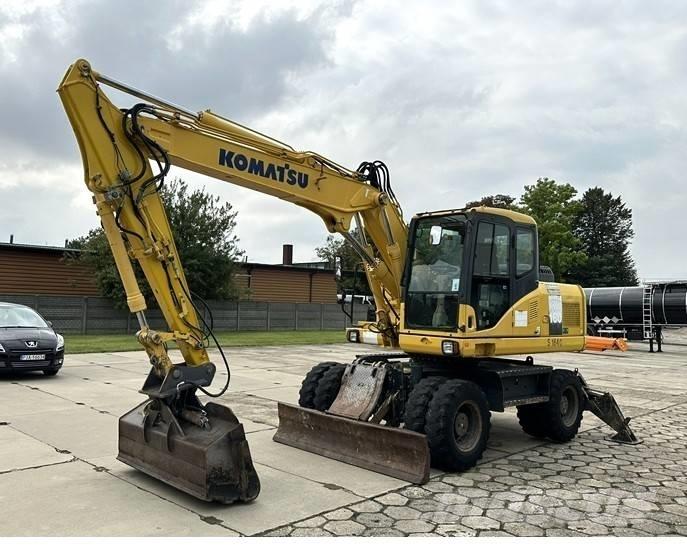 Komatsu PW 160-7E0 Hjulgrävare