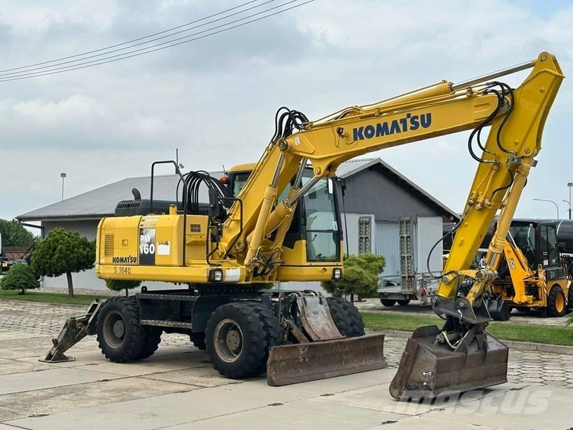 Komatsu PW 160-7E0 Hjulgrävare