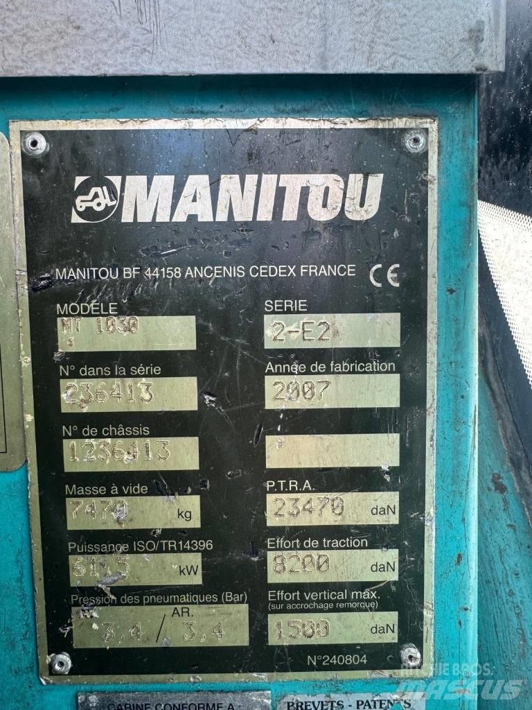 Manitou MT 1030 S Teleskoplastare