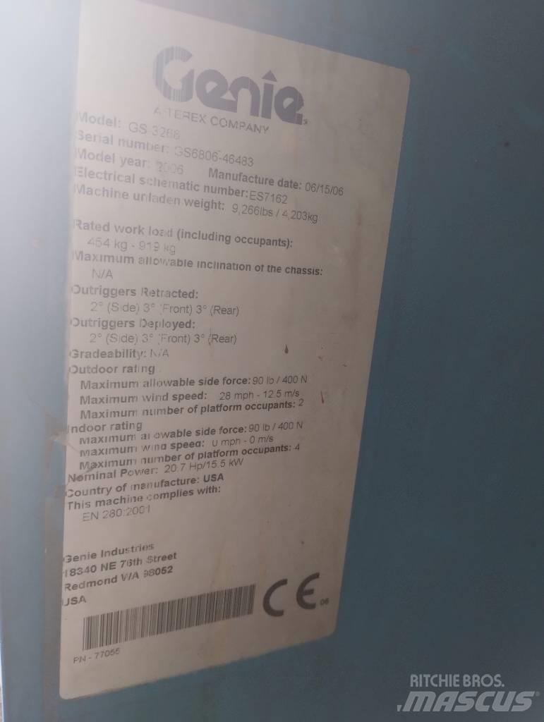 Genie GS 3268 Saxliftar
