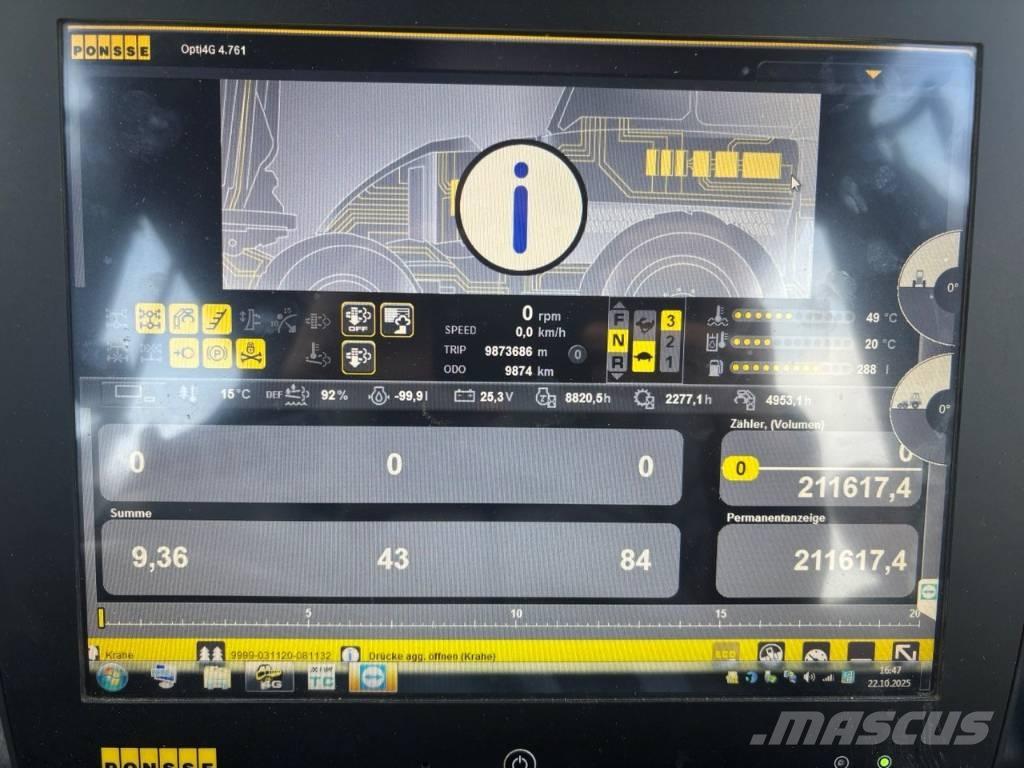 Ponsse Bear 8W Skördare