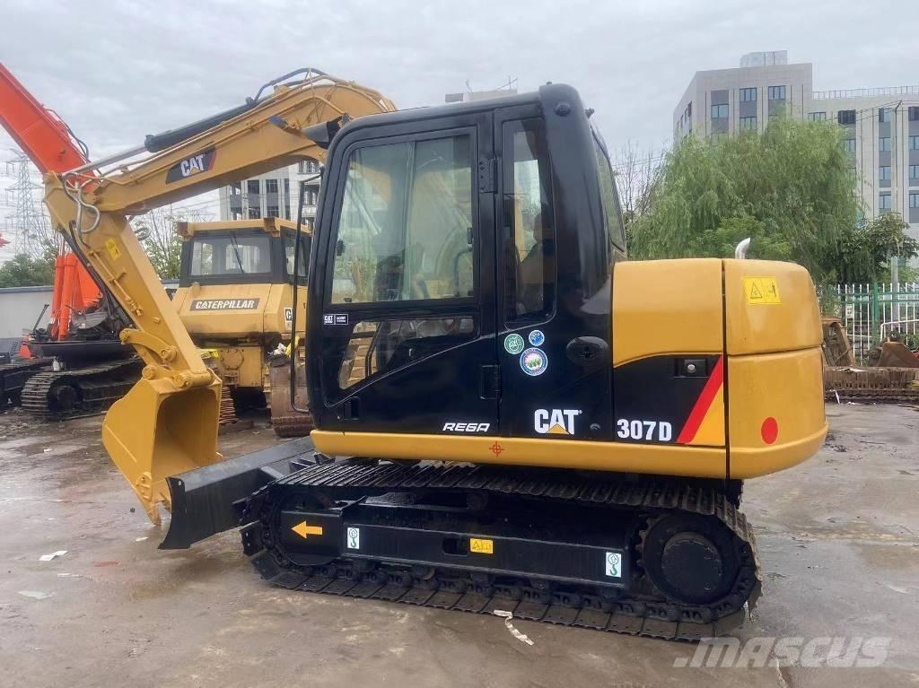CAT 307 D Midigrävmaskiner 7t - 12t