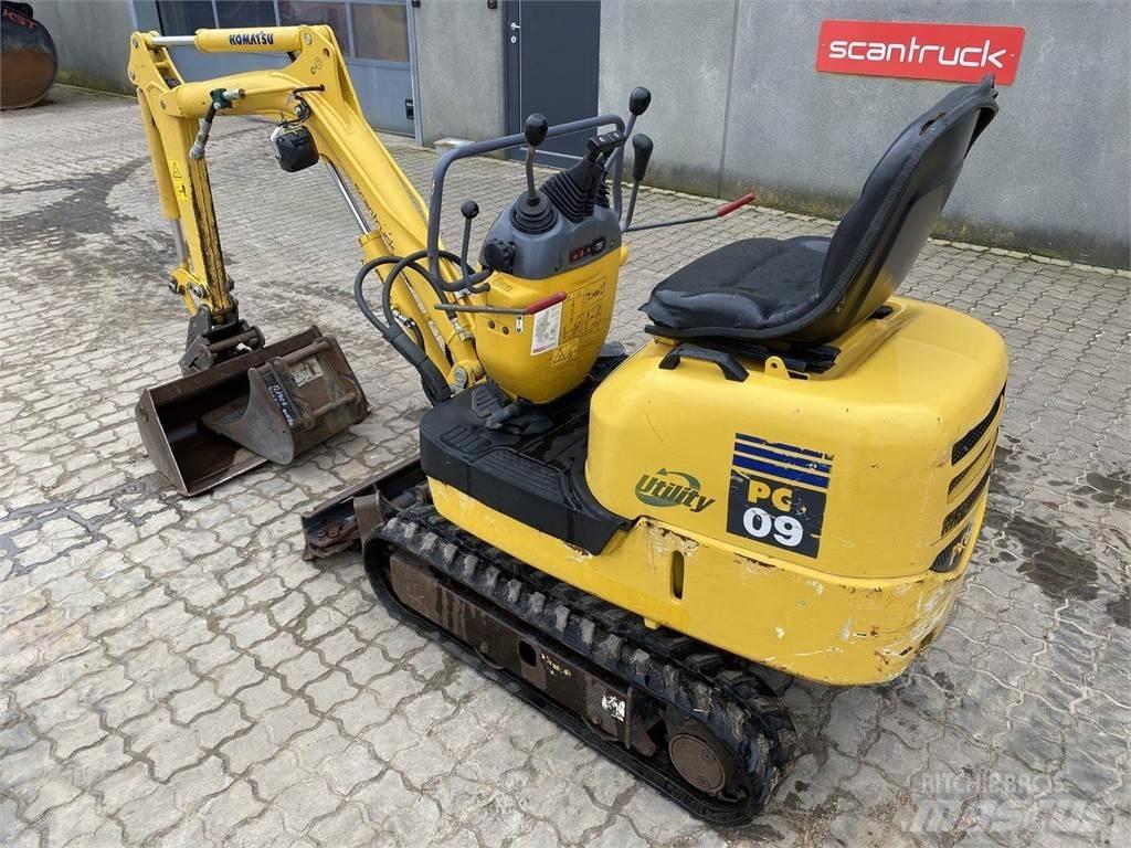 Komatsu PC09-1 Hjulgrävare