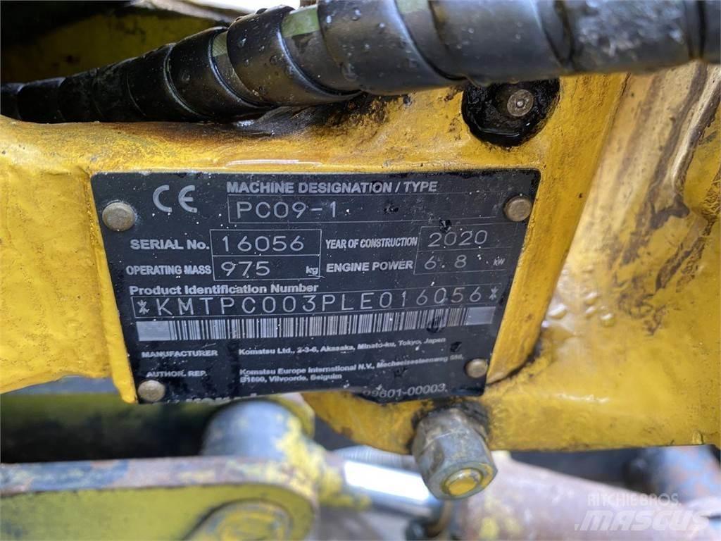 Komatsu PC09-1 Hjulgrävare