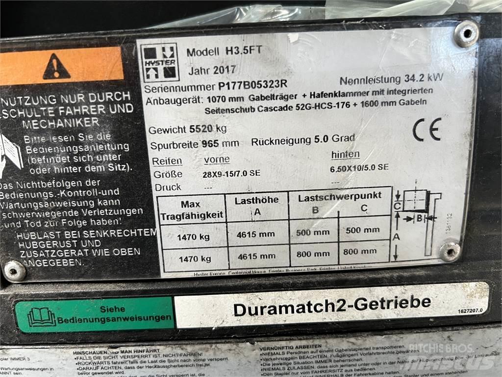 Hyster H3.5 FT/ 23R Dieselmotviktstruckar