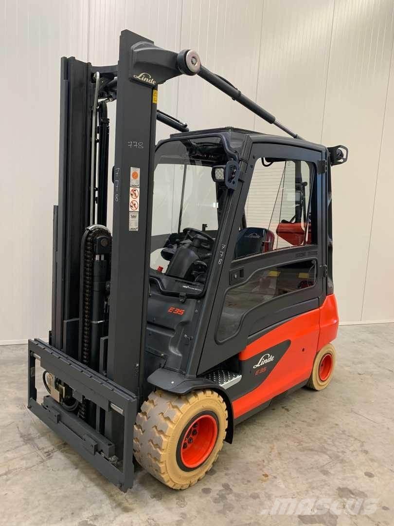 Linde E35L Elmotviktstruckar
