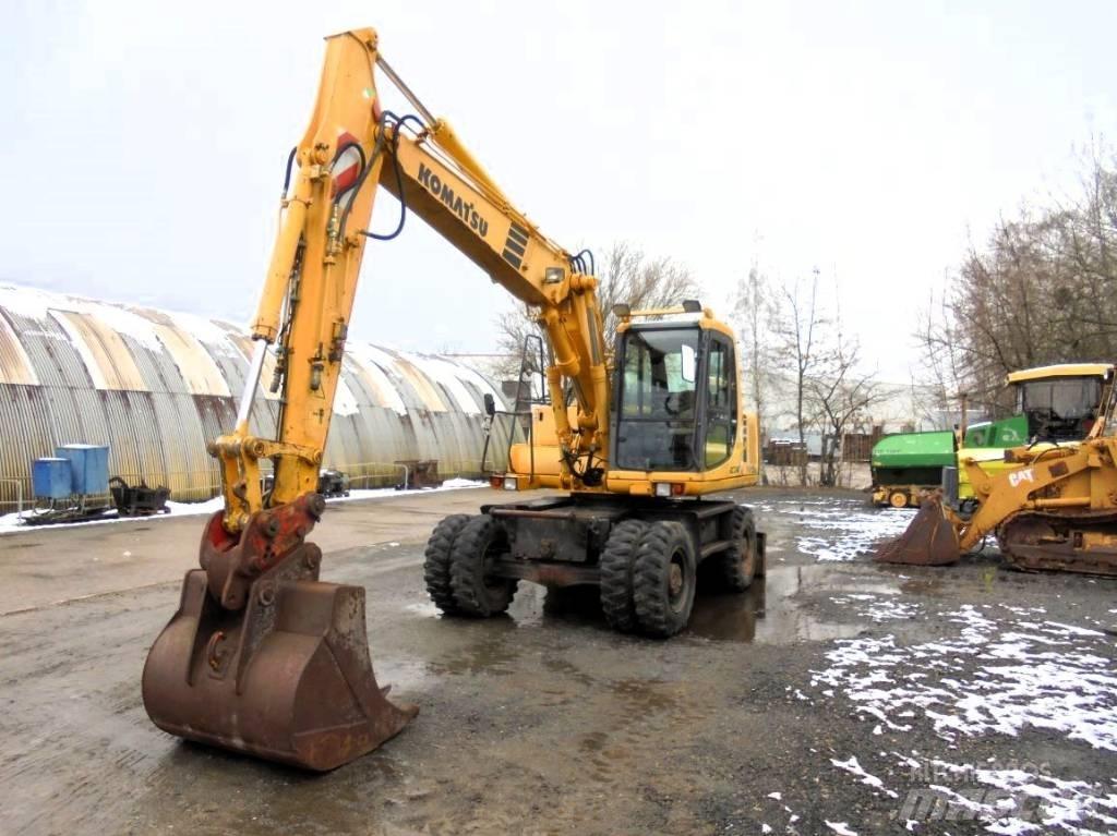 Komatsu PW 130ES-6K Hjulgrävare