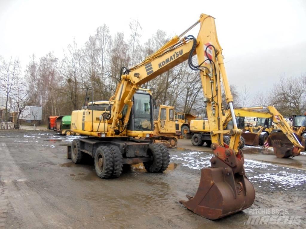 Komatsu PW 130ES-6K Hjulgrävare