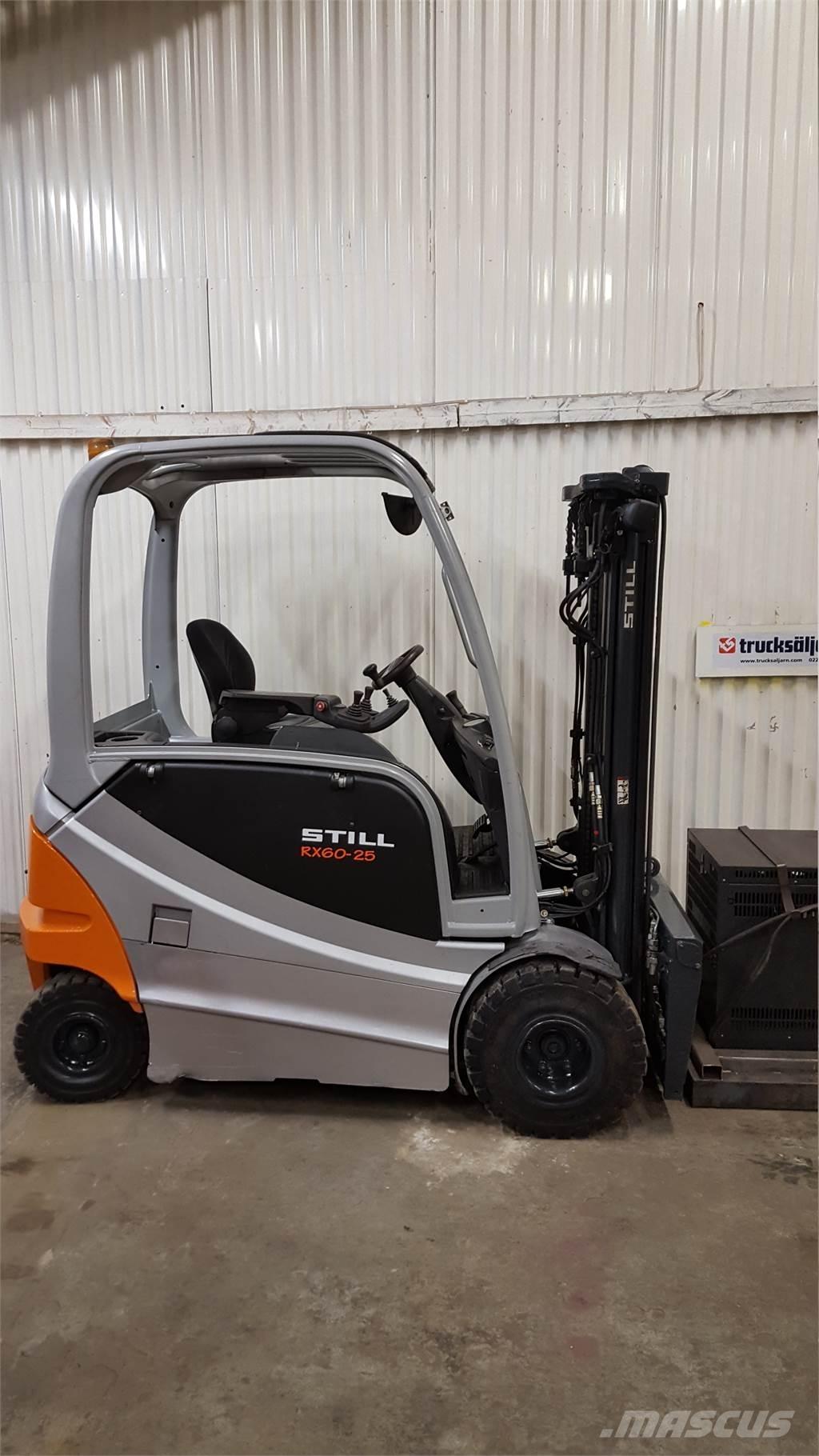 Still RX60-25 Elmotviktstruckar