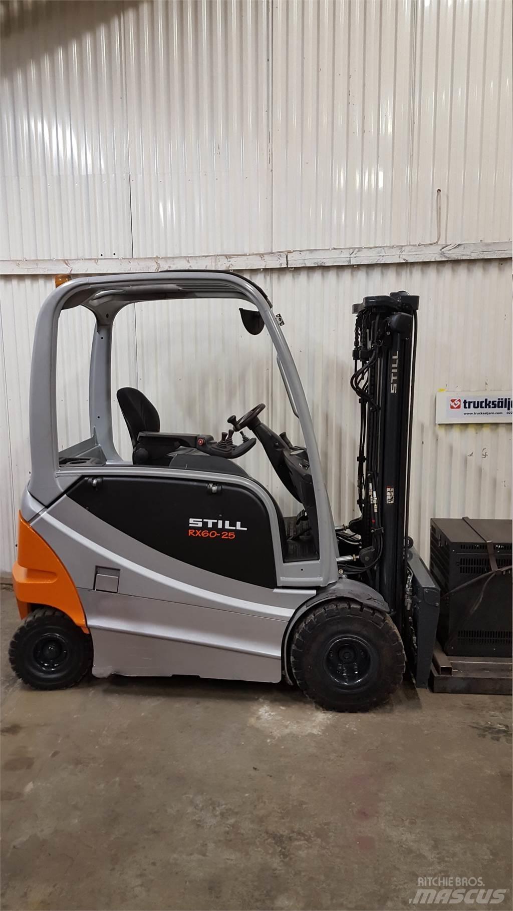 Still RX60-25 Elmotviktstruckar