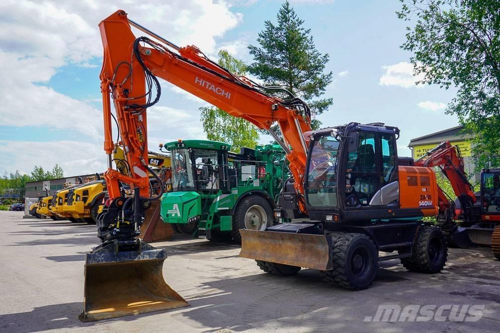 Hitachi ZX 140 W-6 Hjulgrävare