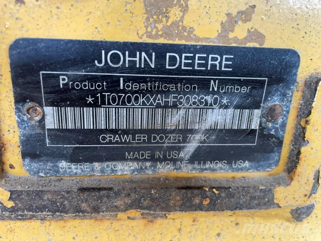 John Deere 700 KLGP Bandschaktare