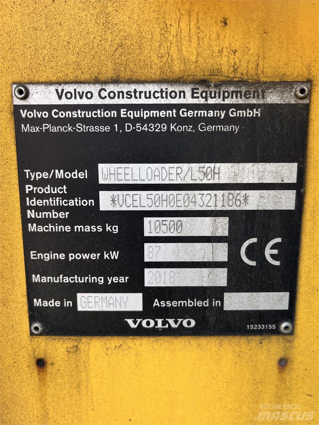 Volvo L 50 H Hjullastare