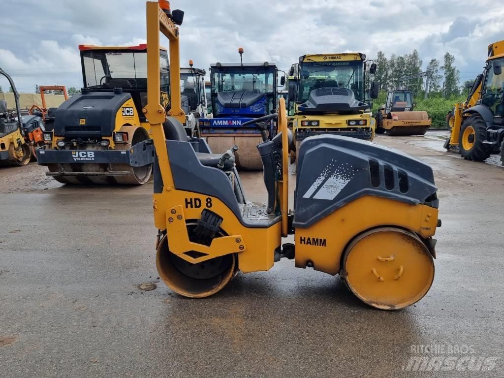 Hamm HD8 CW Tvåvalsvältar
