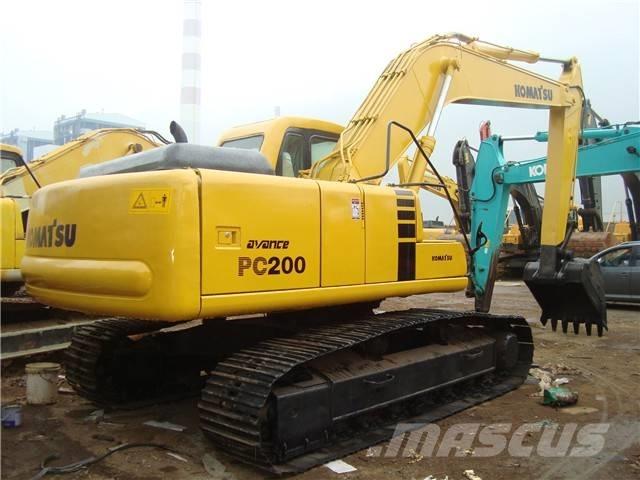 Komatsu PC 200 Bandgrävare
