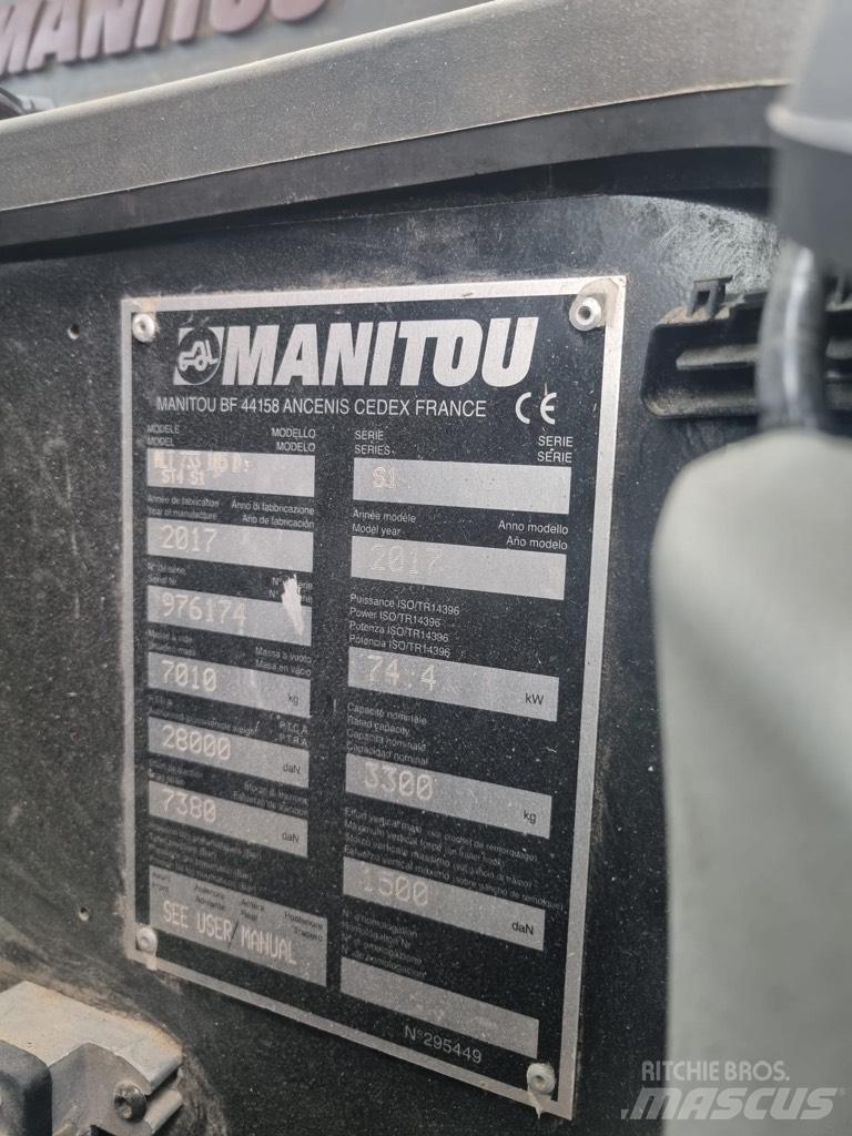Manitou mt 733-105 Teleskoplastare