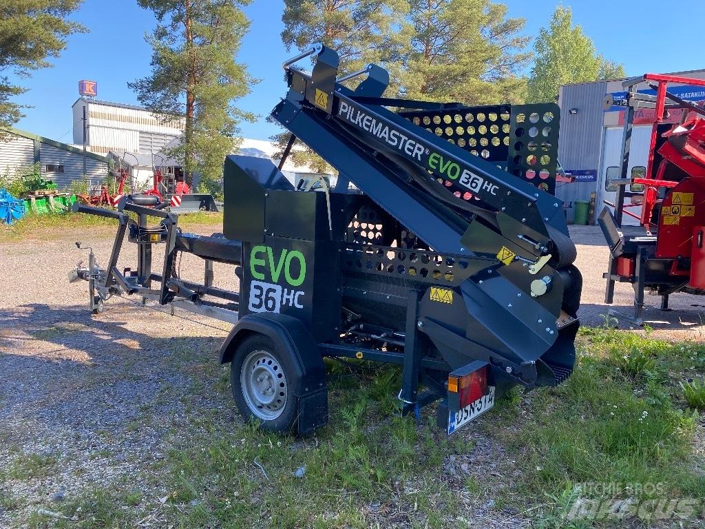 Pilkemaster Evo 36 Vedklyvar och vedkapar