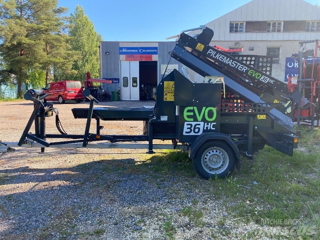Pilkemaster Evo 36 Vedklyvar och vedkapar