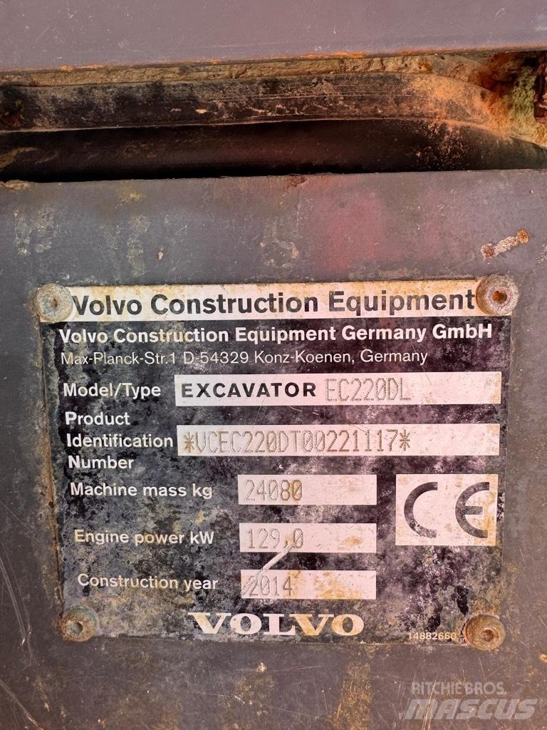 Volvo EC 220 DL Bandgrävare