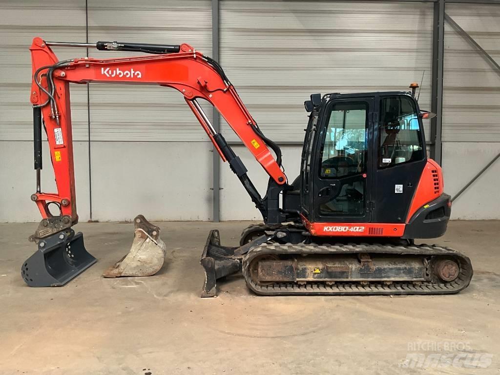 Kubota KX 080-4 A 2 Midigrävmaskiner 7t - 12t