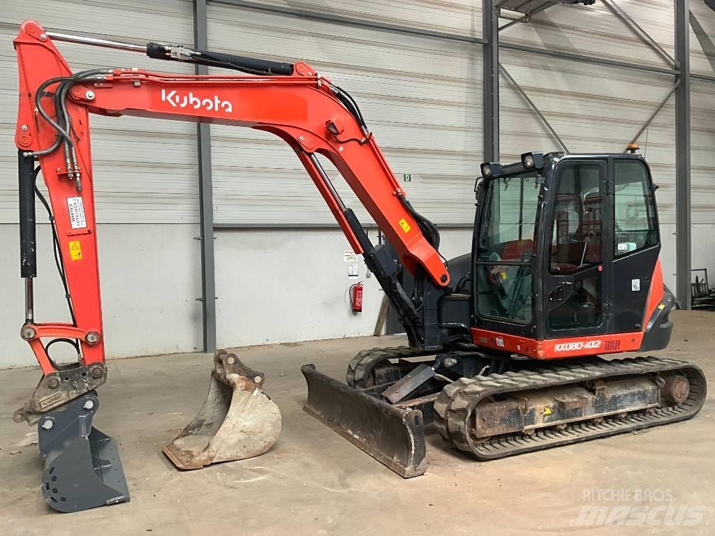 Kubota KX 080-4 A 2 Midigrävmaskiner 7t - 12t
