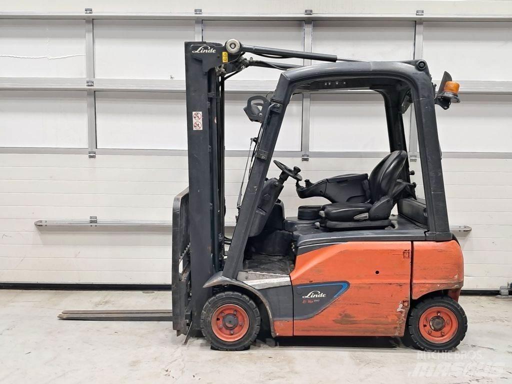 Linde E16P-02 Elmotviktstruckar