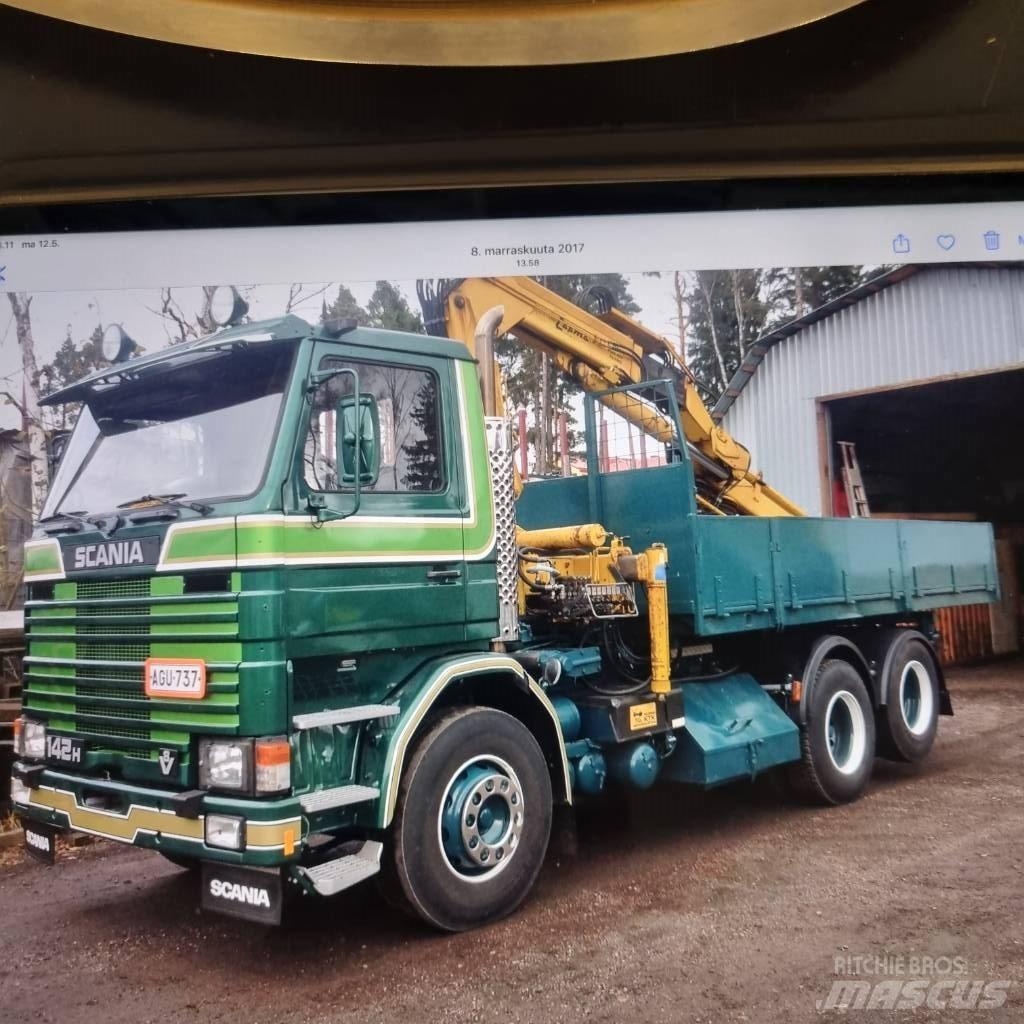 Scania R 142 HL Lastväxlare med kabellift