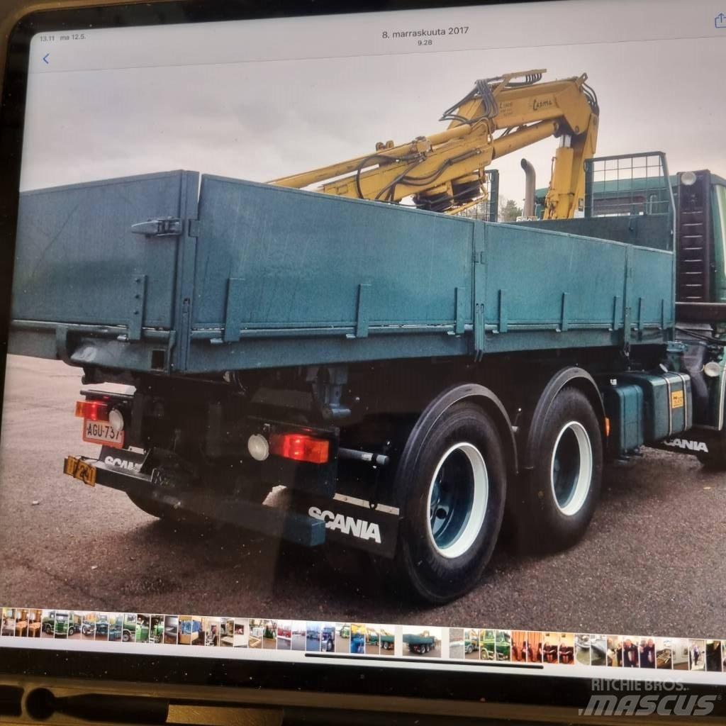 Scania R 142 HL Lastväxlare med kabellift