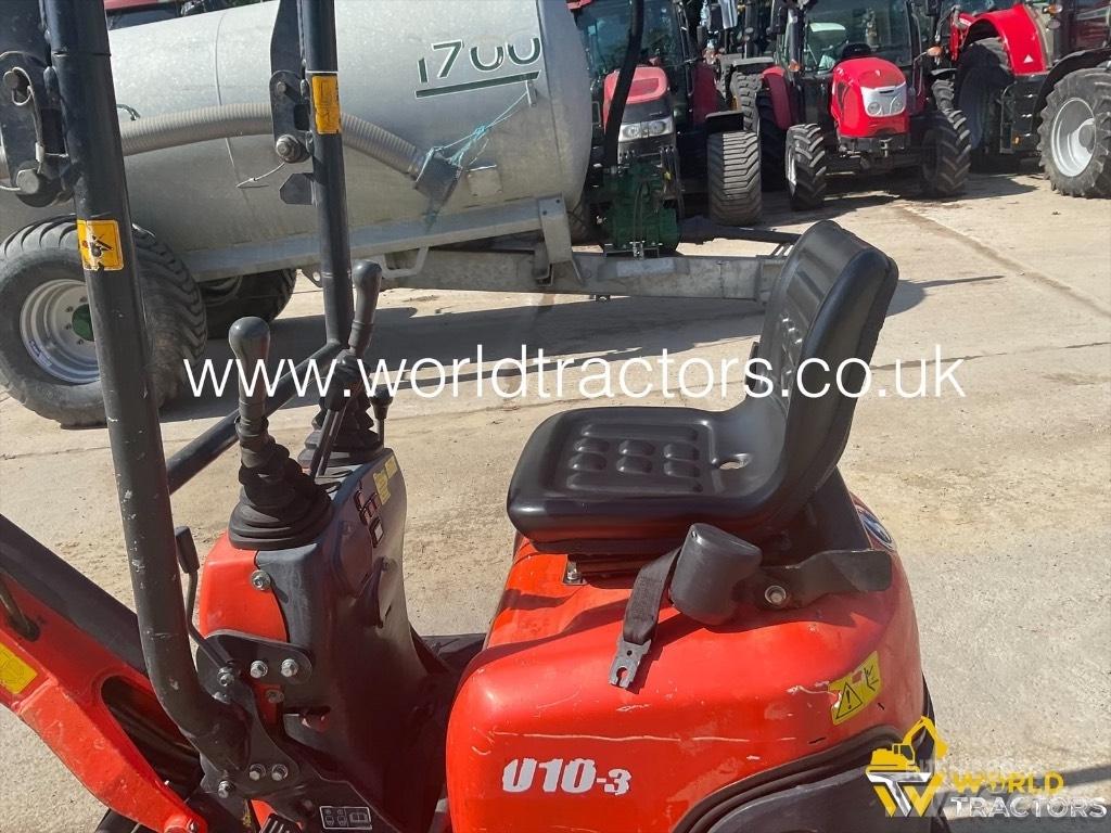 Kubota U 10-3 Minigrävare < 7t
