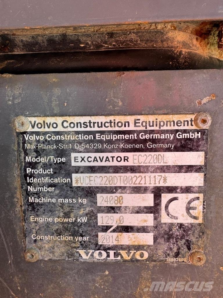 Volvo EC 220 DL Bandgrävare