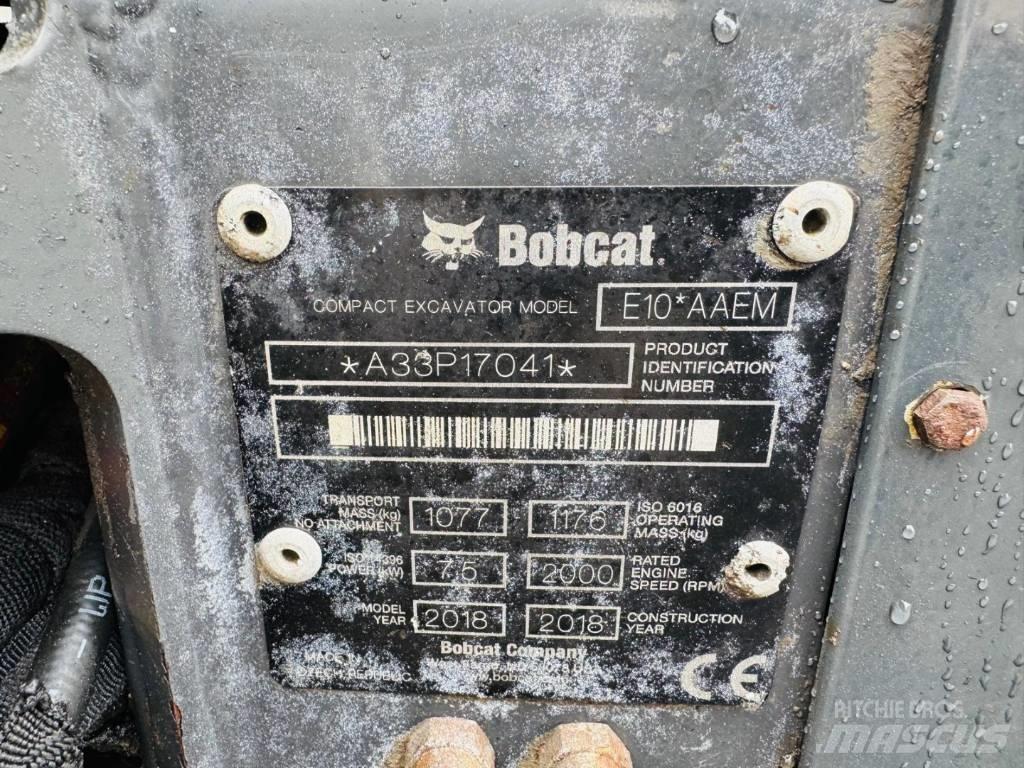 Bobcat E 10 Minigrävare < 7t