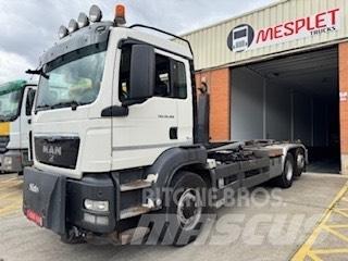 MAN TGS 26.360 Lastväxlare med kabellift
