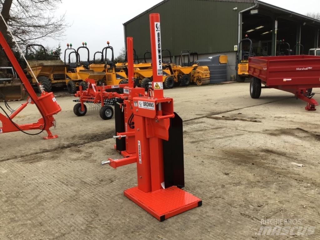 Browns Log splitter Vedklyvar och vedkapar