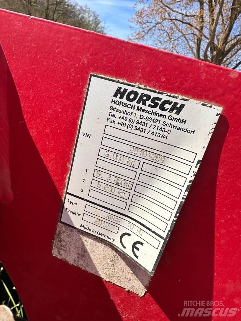 Horsch Joker 10 RT Tallriksredskap