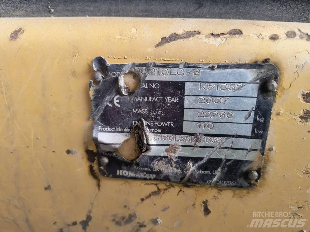 Komatsu 210 LC Bandgrävare