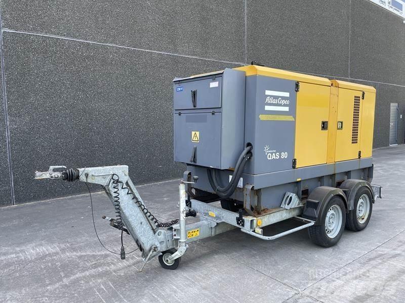 Atlas Copco QAS 80 Dieselgeneratorer