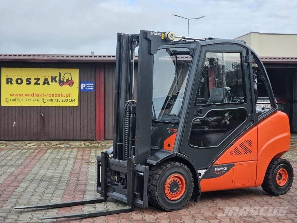 Linde H35D-02 Dieselmotviktstruckar