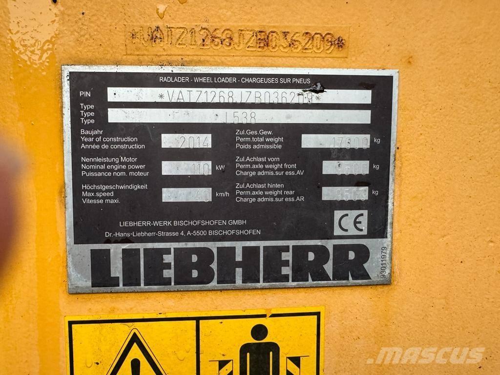 Liebherr L 538 Hjullastare