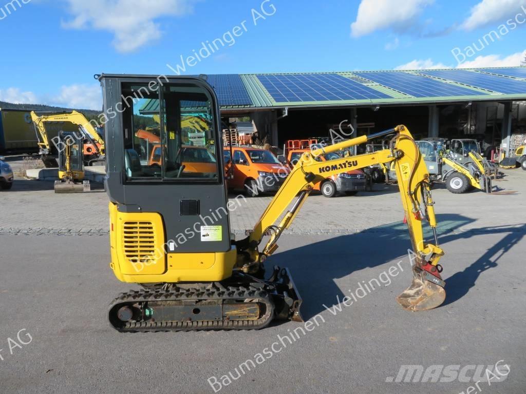 Komatsu PC 16 R-3HS Minigrävare < 7t