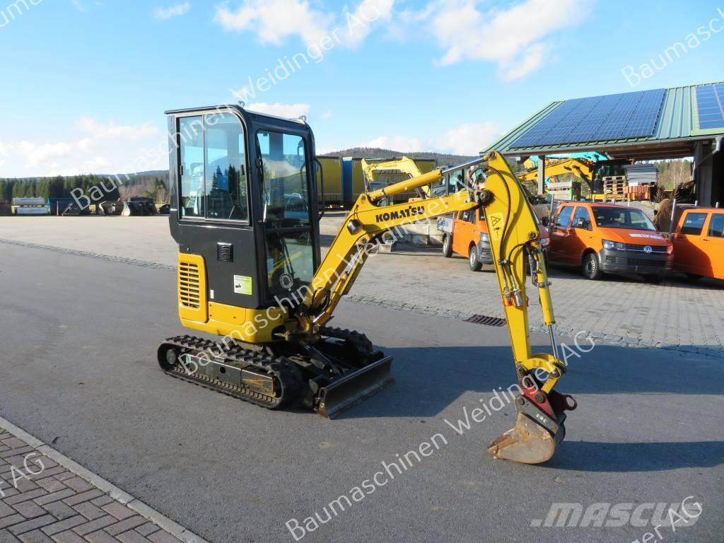Komatsu PC 16 R-3HS Minigrävare < 7t
