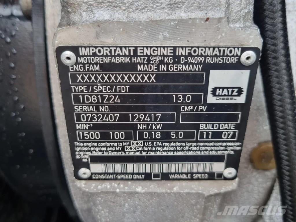 BBA BA100K D193 Vattenpumpar