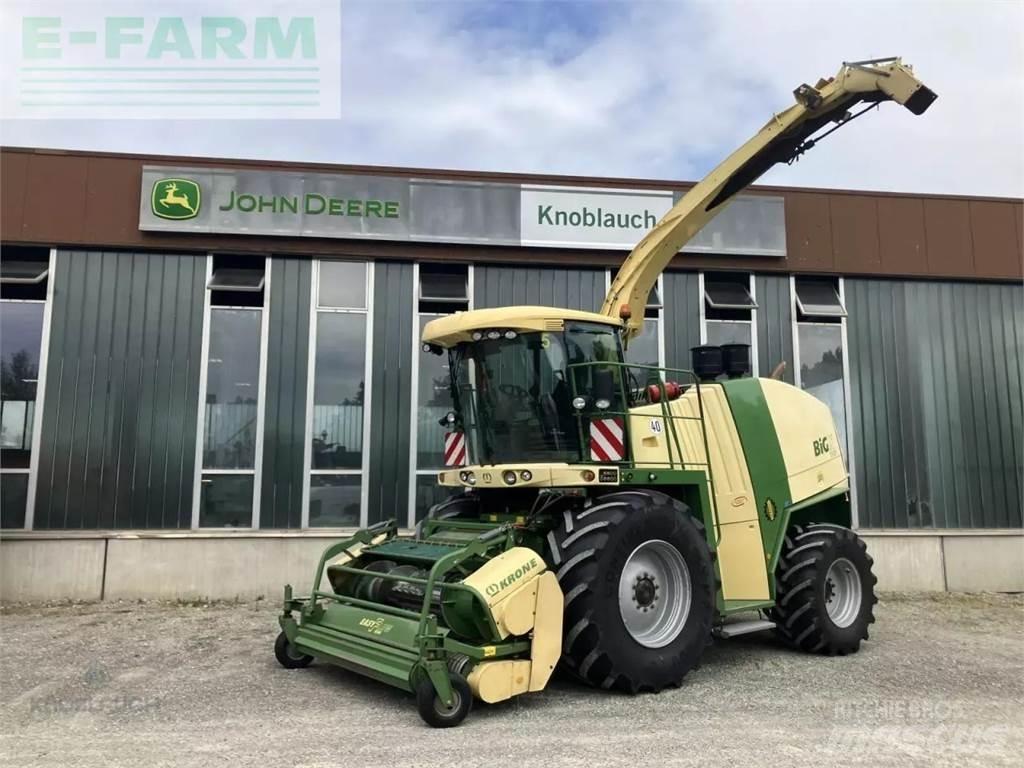 Krone big x 1100 Självgående fälthackar