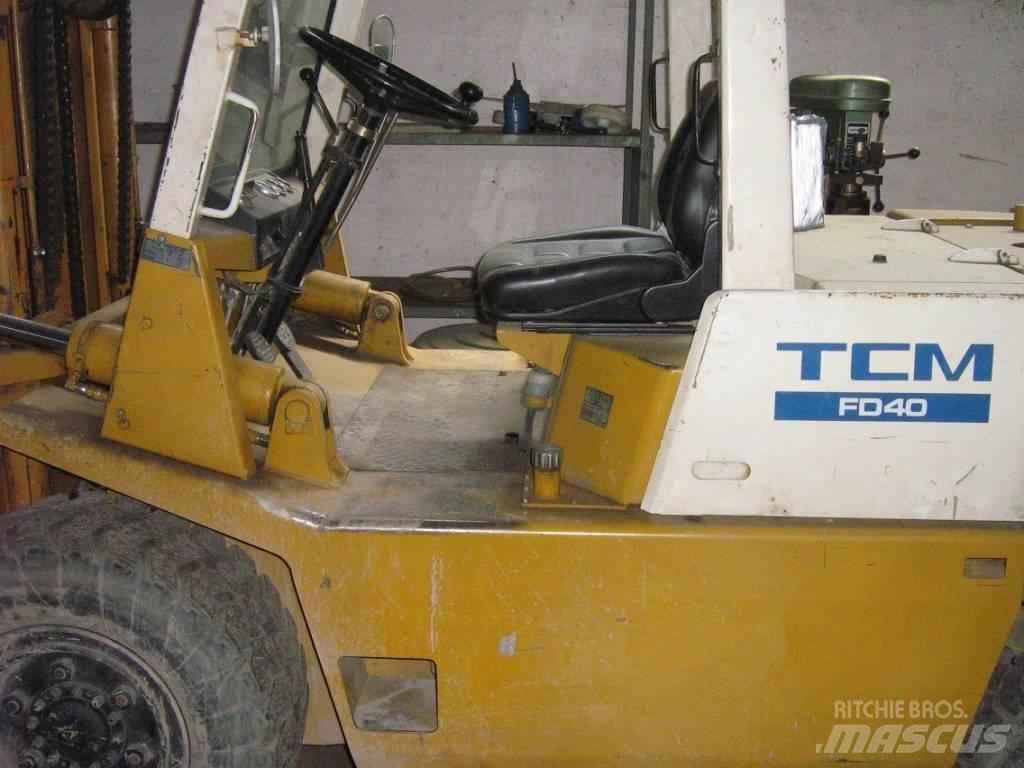 TCM FD40 Dieselmotviktstruckar