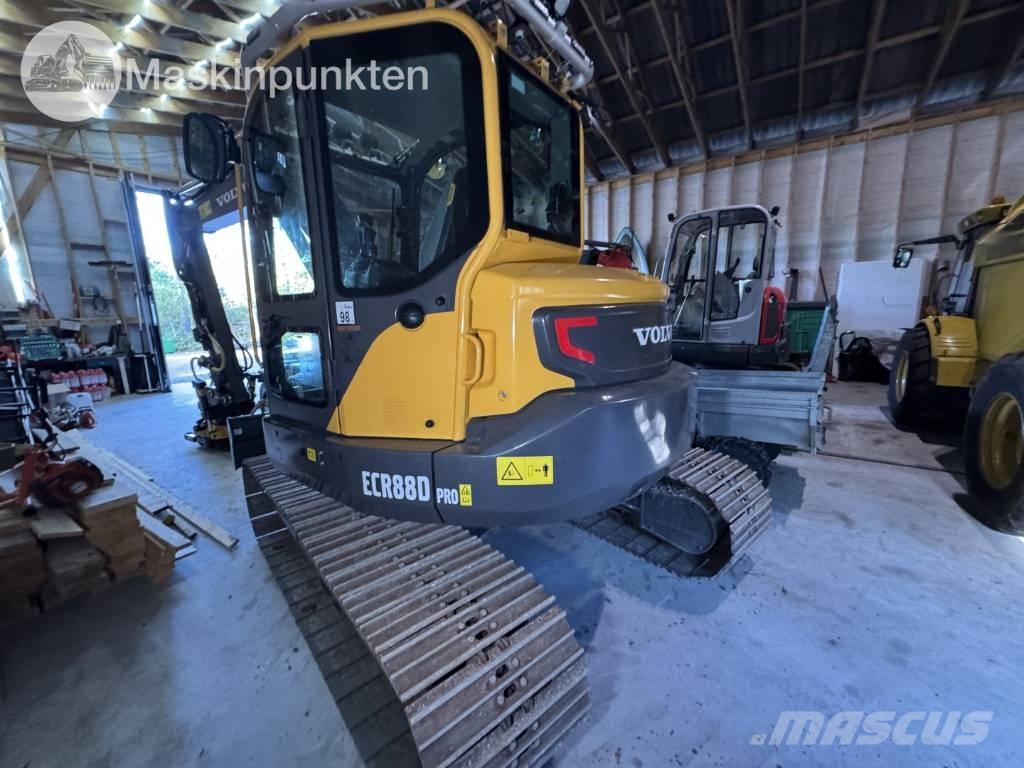 Volvo ECR 88 D Midigrävmaskiner 7t - 12t