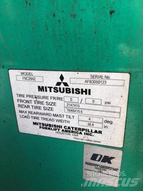 Mitsubishi FBC25N Elmotviktstruckar