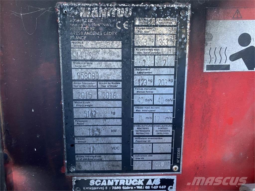 Manitou 140SC Saxliftar